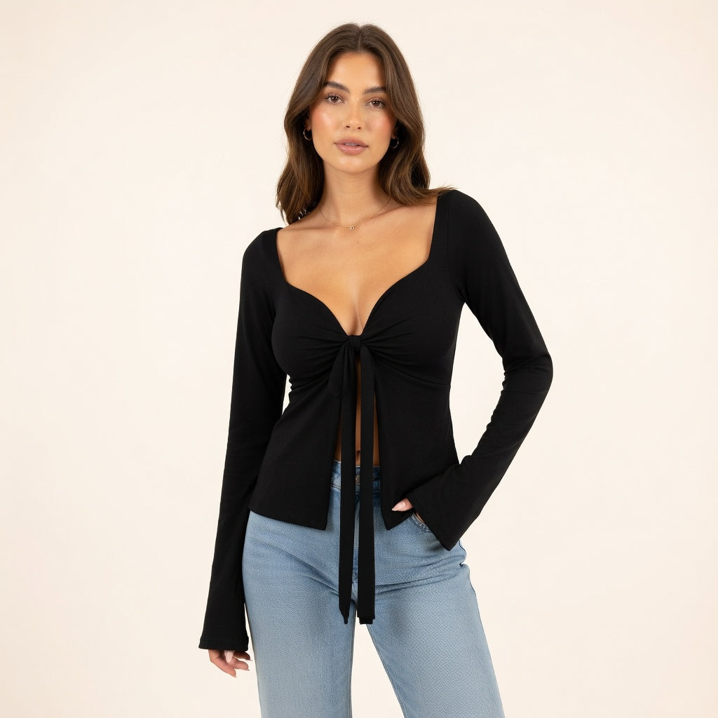 Nova Tie Long Sleeve