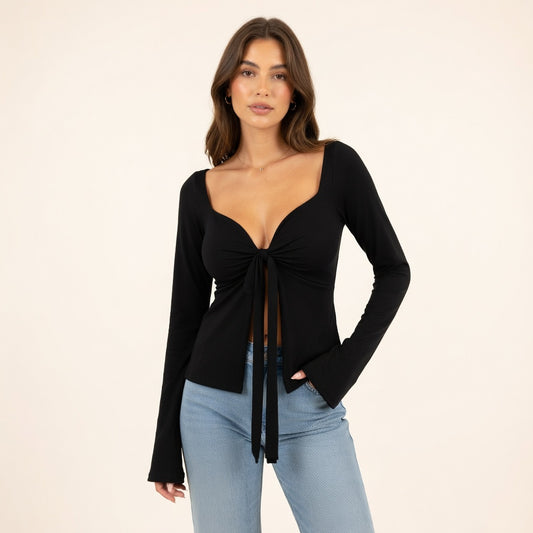 Nova Tie Long Sleeve