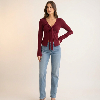 Nova Tie Long Sleeve