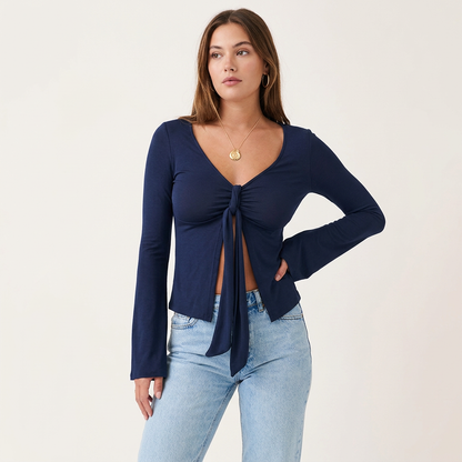 Nova Tie Long Sleeve